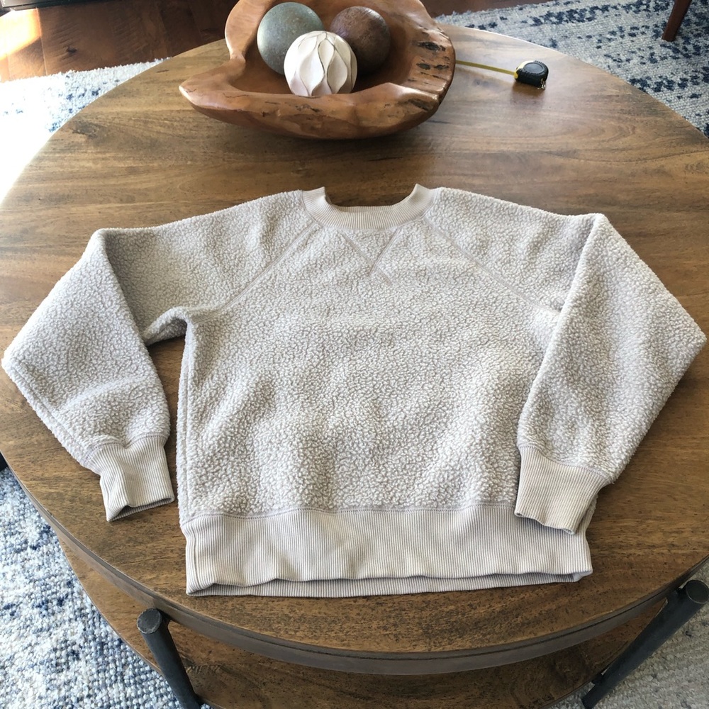 Everlane ReNew fleece sweatshirt